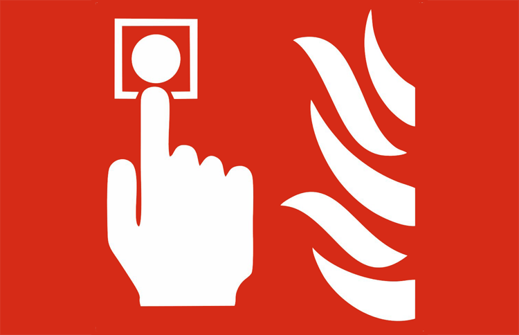 Fire Alarm Sign