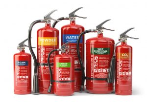 Different Fire Extinguishers